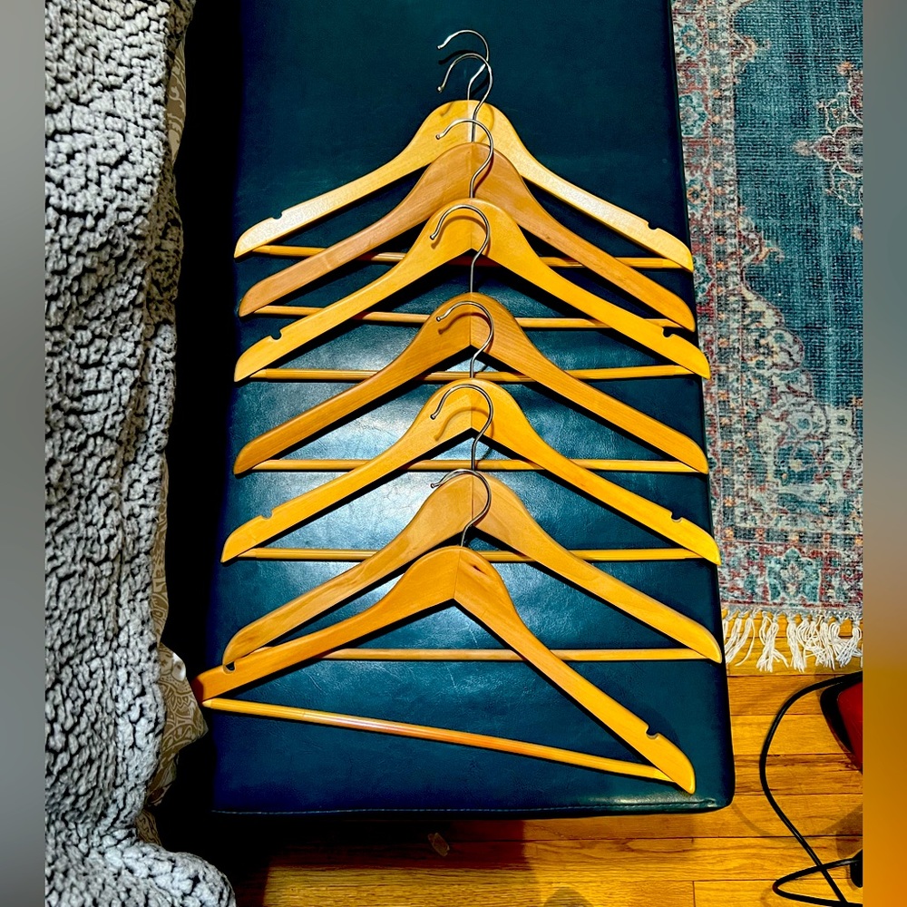 Wooden hangers